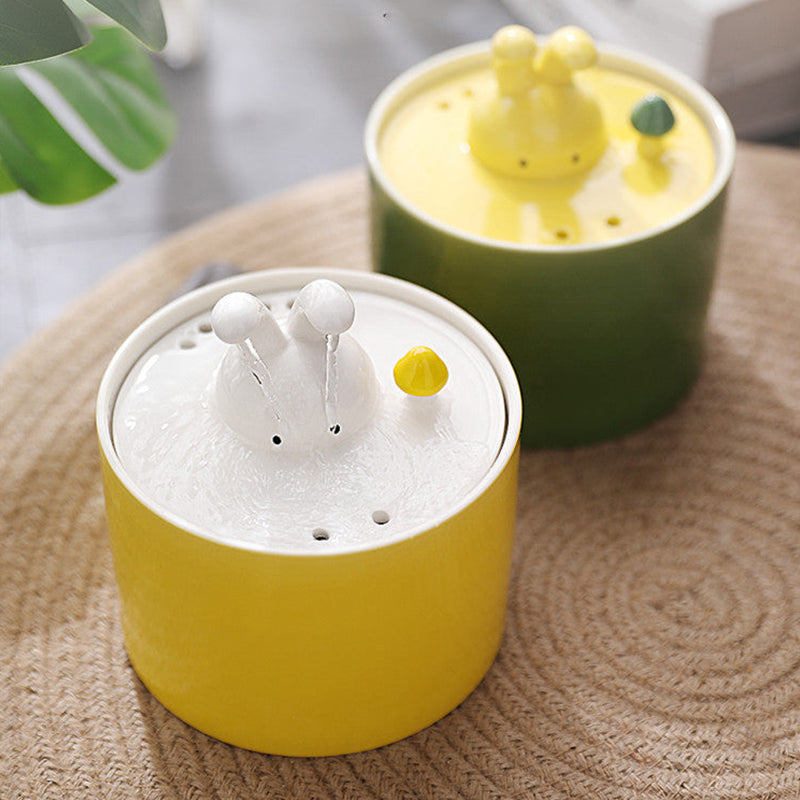 Stylowy dystrybutor wody dla zdrowego i szczęśliwego królika