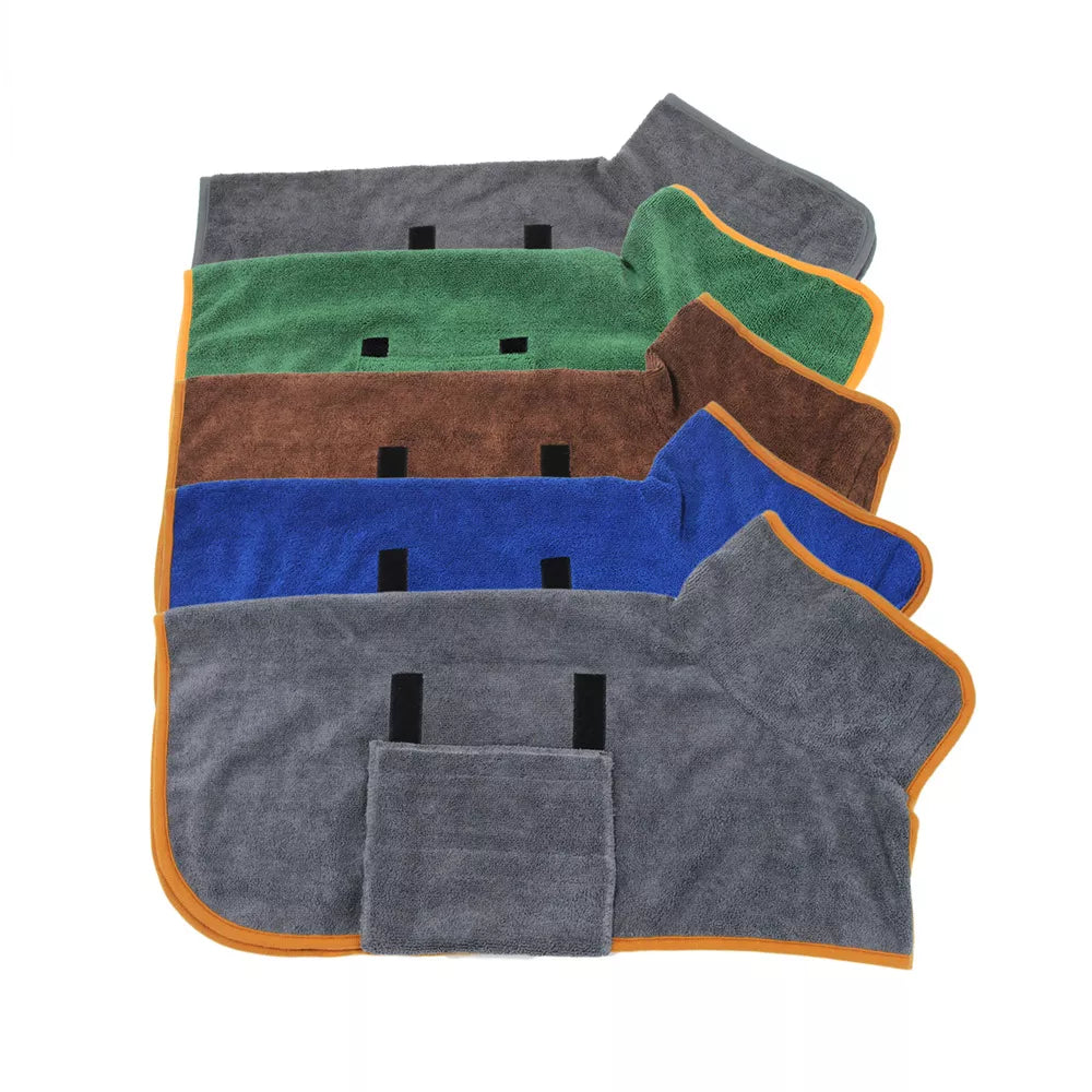 Wszechstronny szlafrok kąpielowy dla zwierząt dla dodatkowego komfortu i wygody