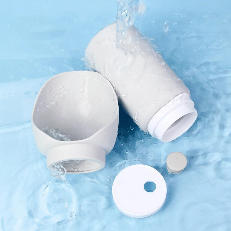 Ekologiczna i wygodna składana butelka na wodę do zabrania w podróż