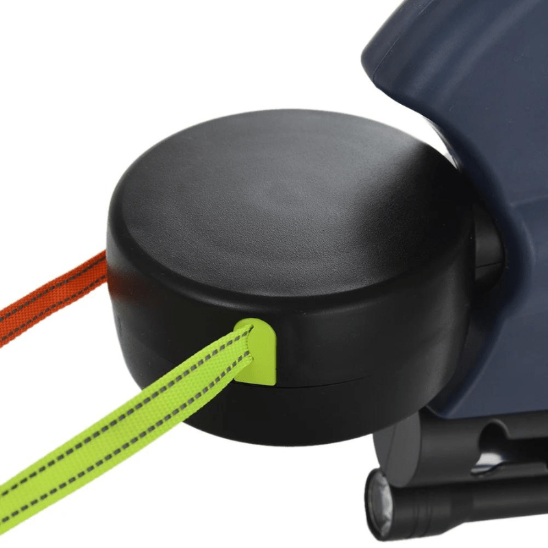 Smycz dla dwóch psów z lampką LED - wytrzymała do 30 kg na bezpieczne i stylowe spacery