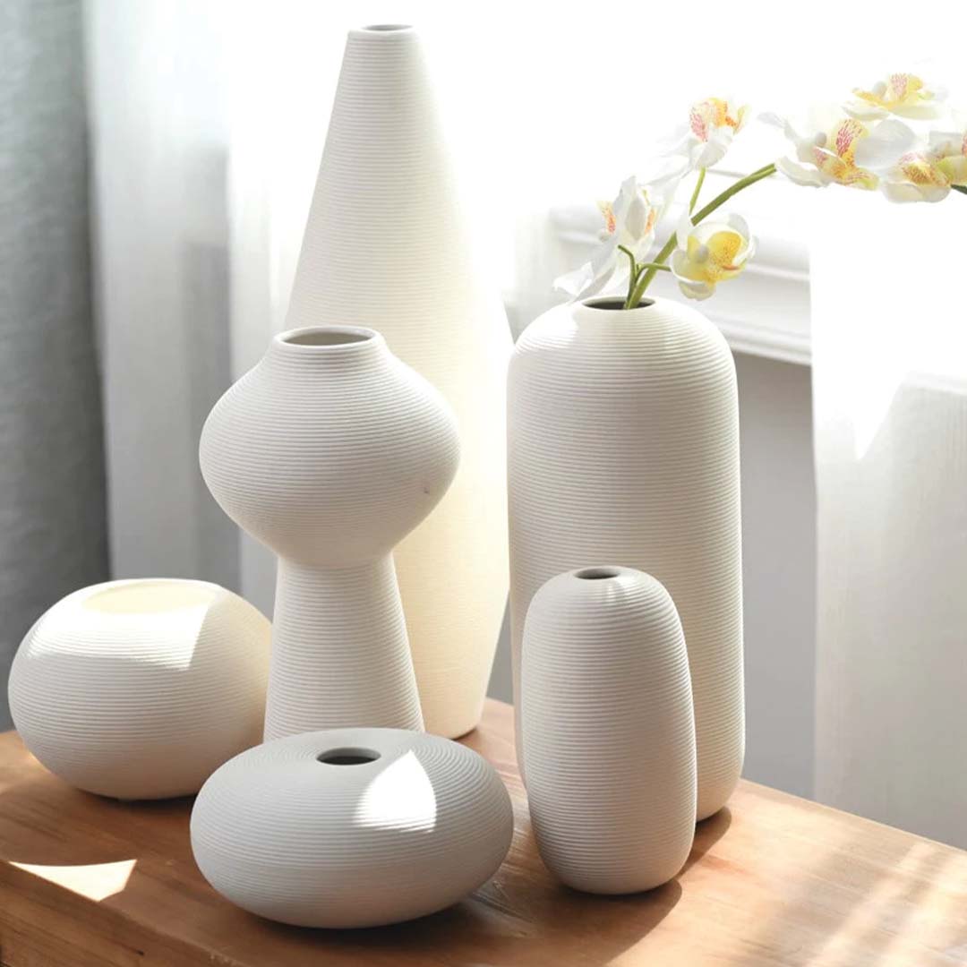 Ręcznie robione ceramiczne wazony | Eleganckie i unikalne dekoracje do Twojego wnętrza