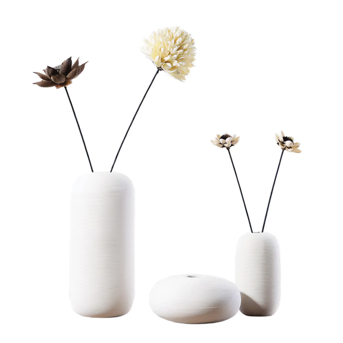 Ręcznie wykonany ceramiczny wazon Blanche