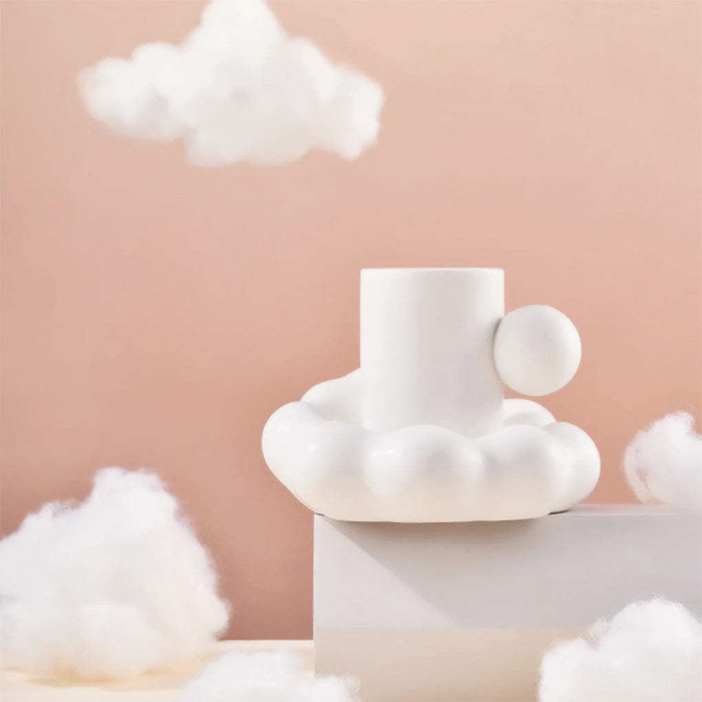 Zestaw ceramicznych kubków Cloud – elegancja i komfort dla Twoich napojów
