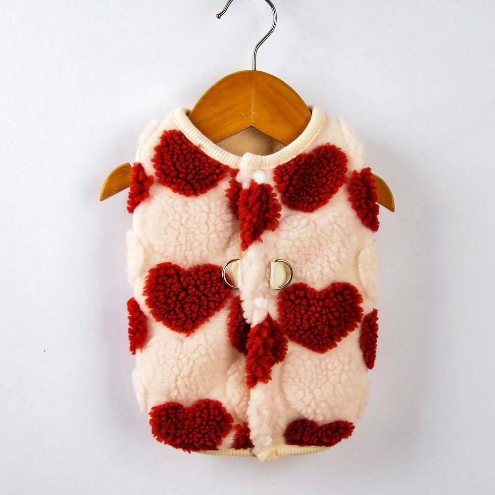 Luksusowy komfortowy płaszcz z polaru dla buldoga francuskiego i chihuahua dla ciepłej ochrony