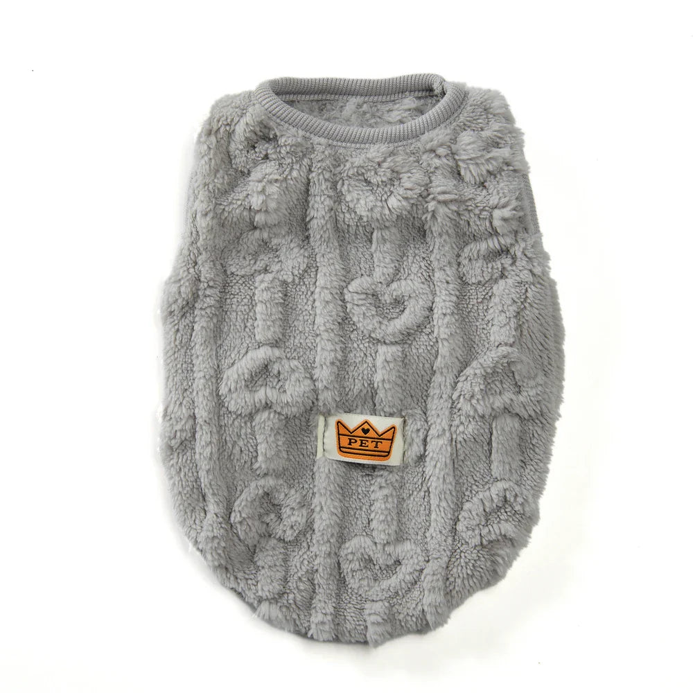 Luksusowy zimowy płaszcz dla psów i kotów dla maksymalnego ciepła i komfortu