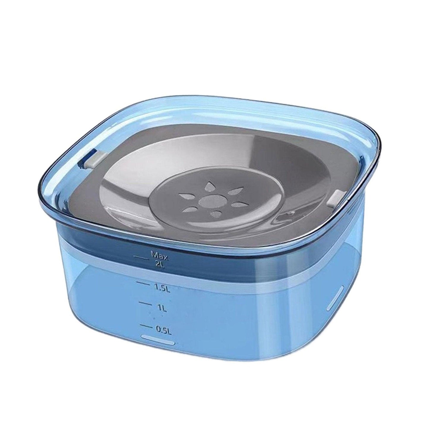 Orzeźwiająca miska na napoje przeciwko rozlewaniu dla zwierząt domowych