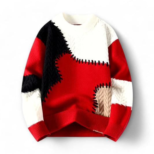Gernot - Stylish Modern Urban Sweater with Comfortable Round Neck