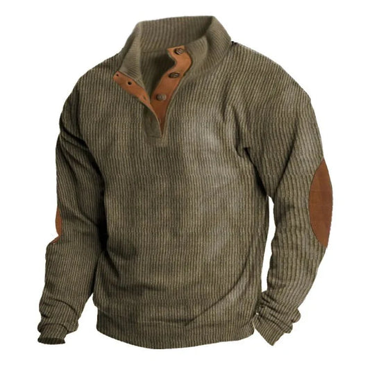 Henrik - Elegant Classic Long Sleeve Sweater for Timeless Style
