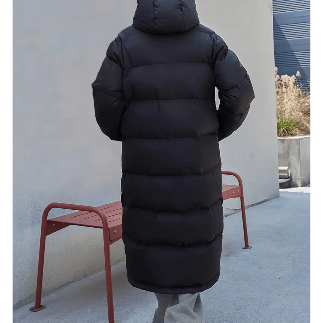 Viola – Comfortable and stylish long quilted jacket for ultimate comfort