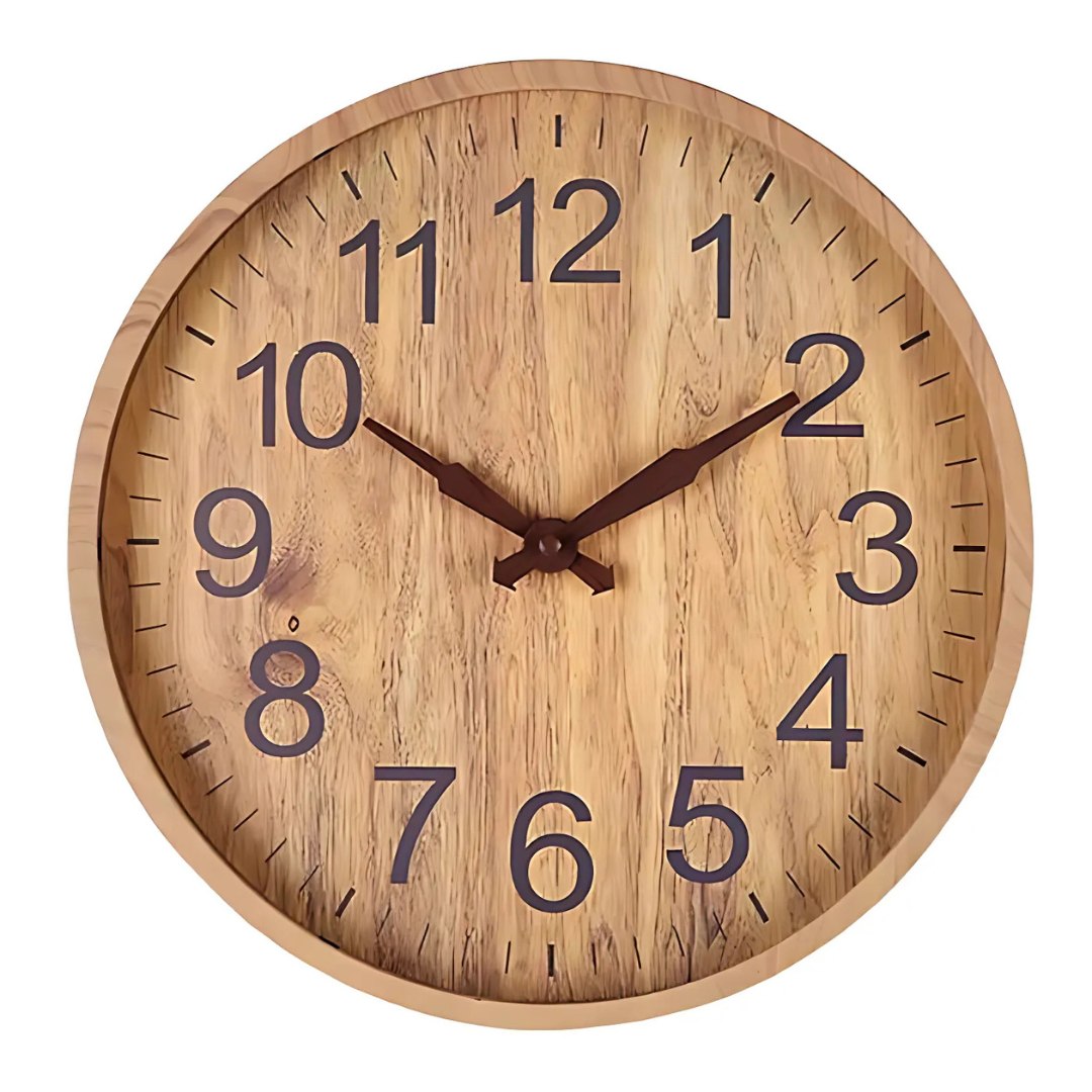 Clocky Clock - Duży stylowy zegar ścienny do salonu