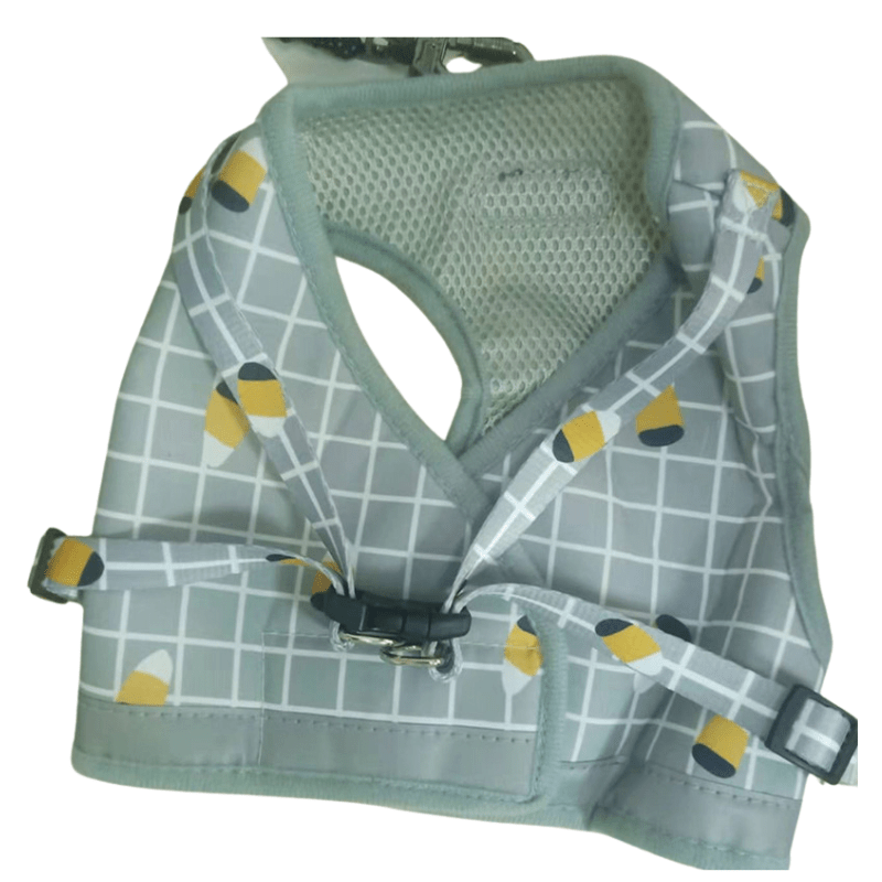 Ochronny odblaskowy top na ramiączkach i zestaw z paskiem do bezpiecznego i stylowego chodzenia