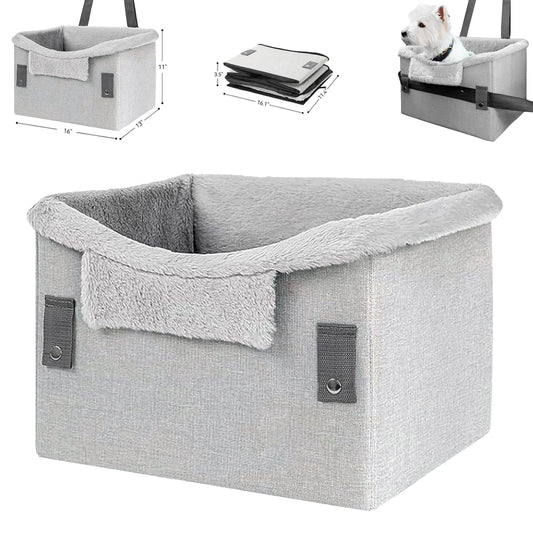 Wygodne i przenośne samochodowe siedzenie dla małych psów