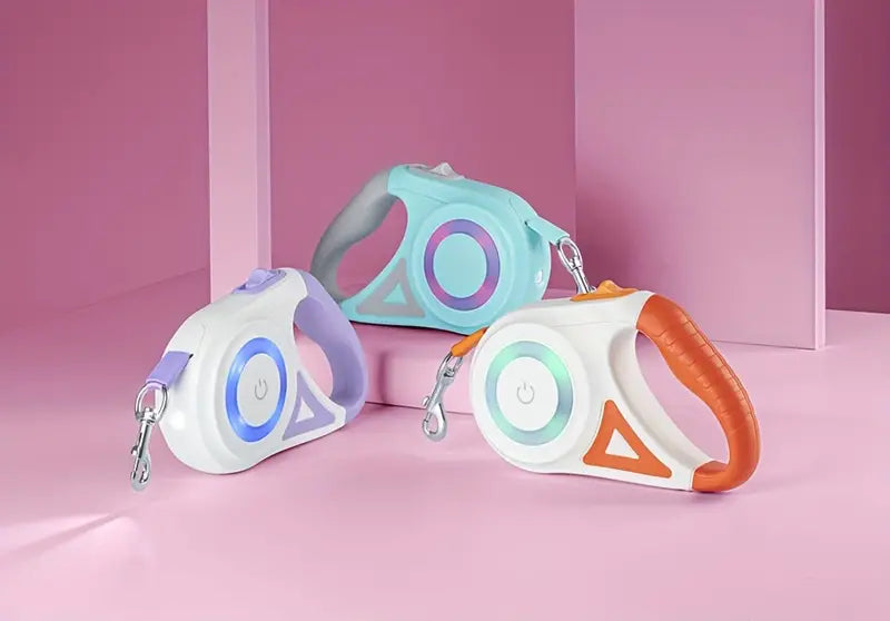 Najwyższe bezpieczeństwo psa: oświetlenie LED i zasięg 5 m na nocne spacery