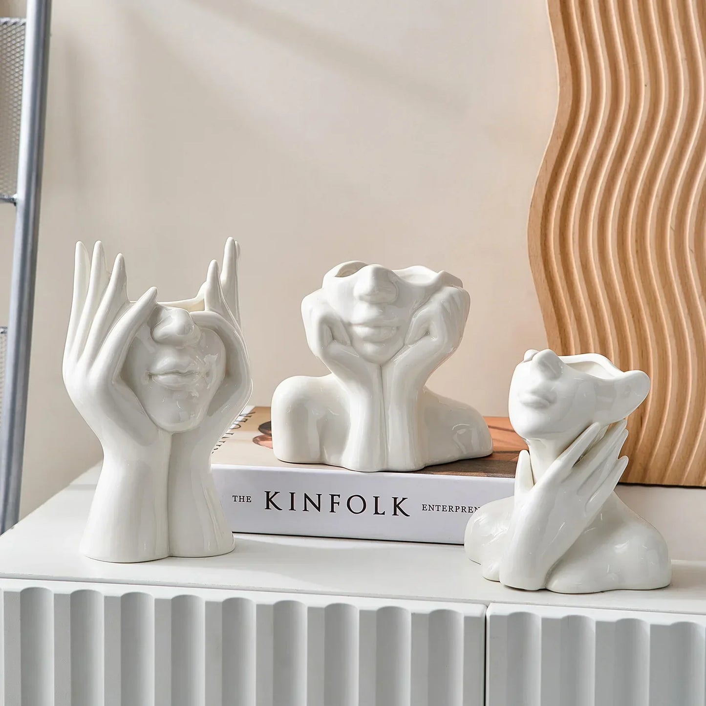 Unikalne i nowoczesne ceramiczne wazony