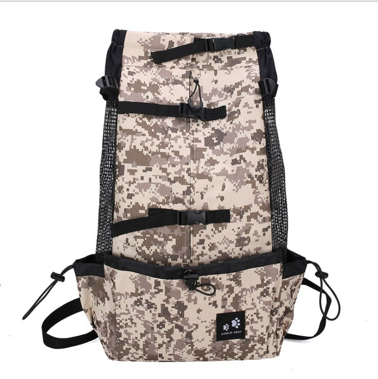 Ekologiczna torba podróżna dla zwierząt z praktyczną boczną kieszenią dla komfortu i wygody