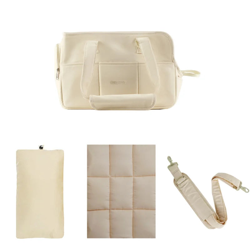 Trwała i bezpieczna torba podróżna do wygodnej opieki nad małymi psami i kotami