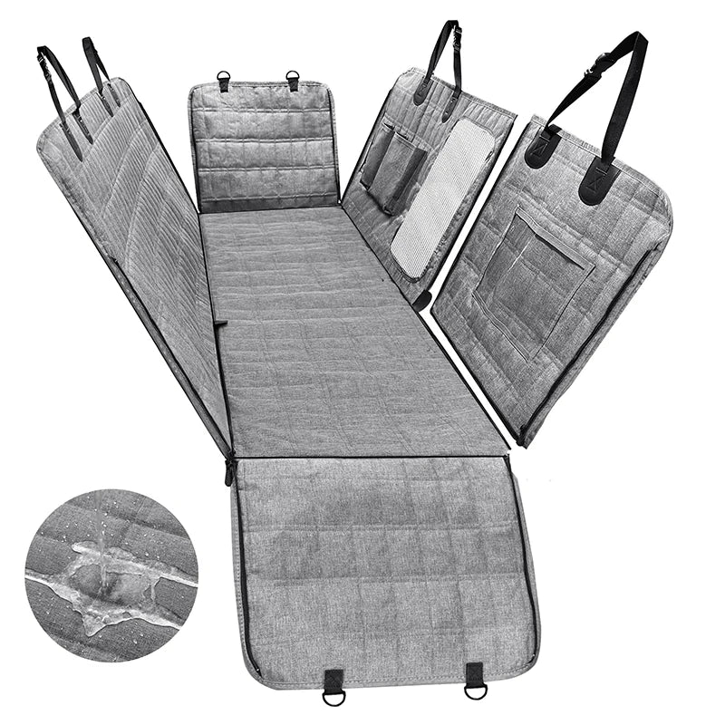 Wodoodporna osłona na siedzenie dla psa do samochodu - łatwo chroń swój samochód i psa