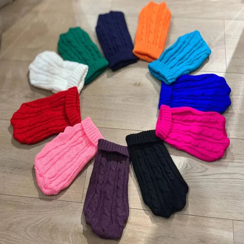 Wygodny i ciepły sweter dla zwierząt domowych dla dodatkowej przytulnej ochrony