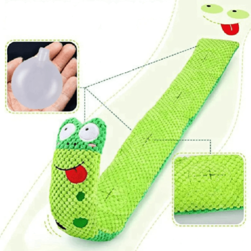 Zrównoważona interaktywna zabawka-puzzle dla psów na niekończącą się zabawę