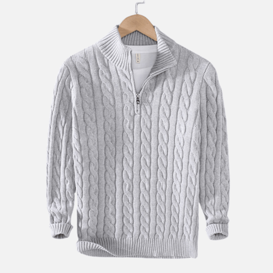 Benedikt - Stylish Modern Half-Zip Sweater