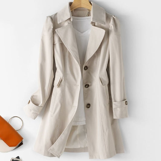 Luna | Elegant Wool Coat - Stylish and Timeless Design for Every Occasion