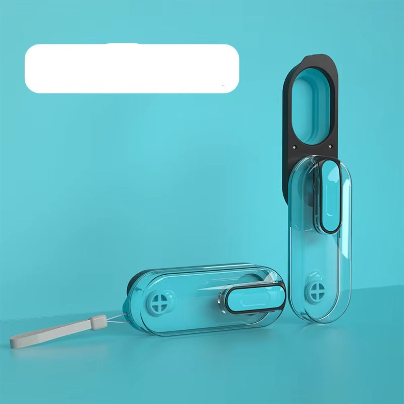 Poręczna składana butelka na wodę do łatwych podróży ze zwierzętami domowymi