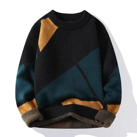 Hartmut - Timeless Wool Round Neck Sweater for Stylish Warmth